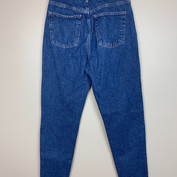 American Apparel High Rise Straight Leg Mom Jeans Medium Wash, Size 29 - Picture 5 of 10